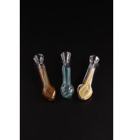 CDirty Flat Mouthpiece Color Lines Fumed Chill