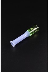 Lil Ben Larger Two Color Fumed Straight Chillum