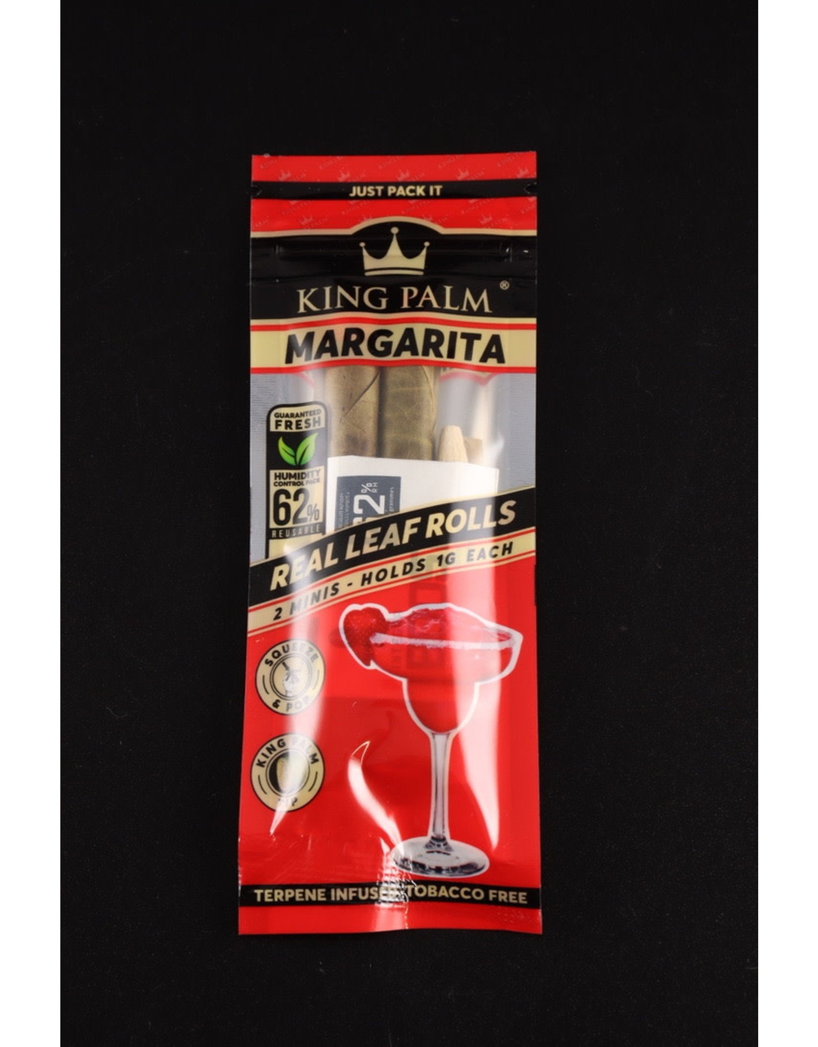 King Palm King Palm Mini Size Margarita Flavored Cones 2 Pack