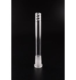 Lil Ben GonG  14mm Female Downstem for 14mm Male Bowls w/  Six Saw Cuts (4.5" below the joint)