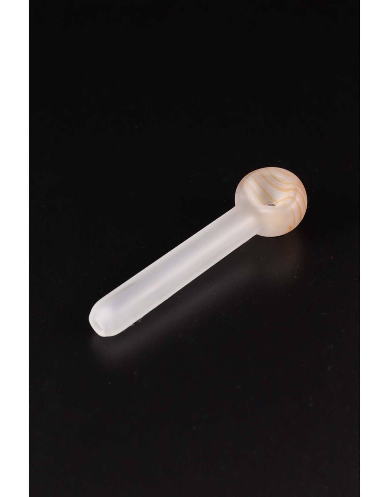 Jellyfish Glass Small Simple Cheap Ass Sand Blasted Frosted Hand Pipe