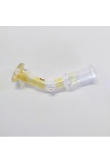 Lil Ben J Hook Mouthpiece 19mm Male Ash Catcher Converter to Bubbler Water Pipe Fumed w/ Kick Stand Legs