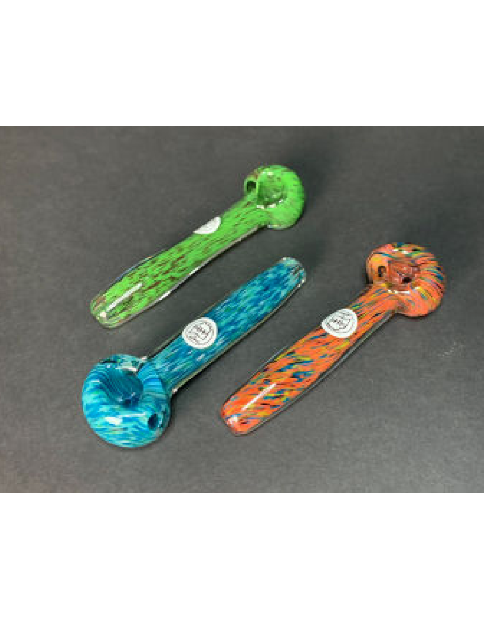 oHIo Valley Glass OVG Frit Mini Hand Pipe