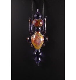 Horn and Honeycomb Pendant