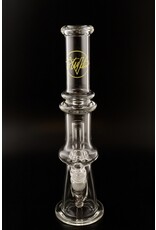 Studio V Glass Double Perk Showerhead and Diffused Downstem Tube Water Pipe