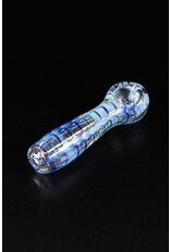 Jellyfish Glass Raked Phat Belly Hand Pipe