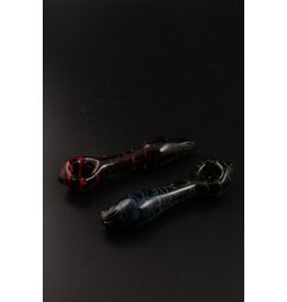 Jellyfish Glass Awesome Color Rakes Rasta Hand Pipes