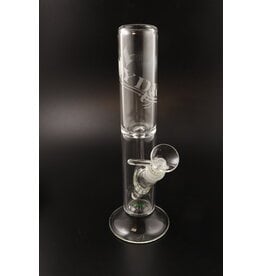 Hydros Glass Hydros Straight Shooter 12" Water Pipe