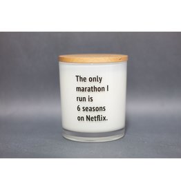 Netflix Marathon Candle