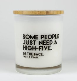 Some People Need A High Five Candle