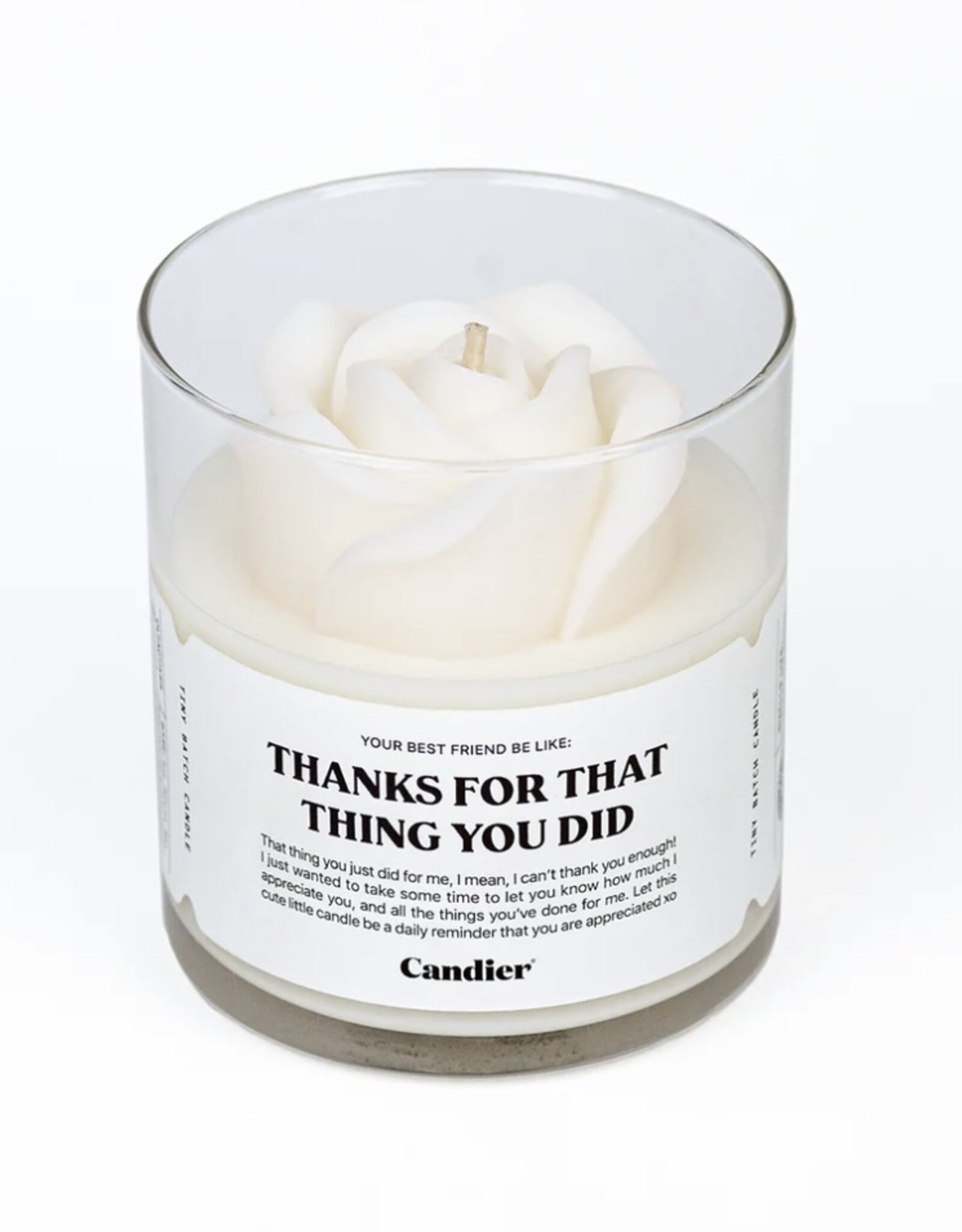 Thanks For That Thing You Did Candle