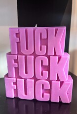 Fuck Fuck Fuck Pink Candle