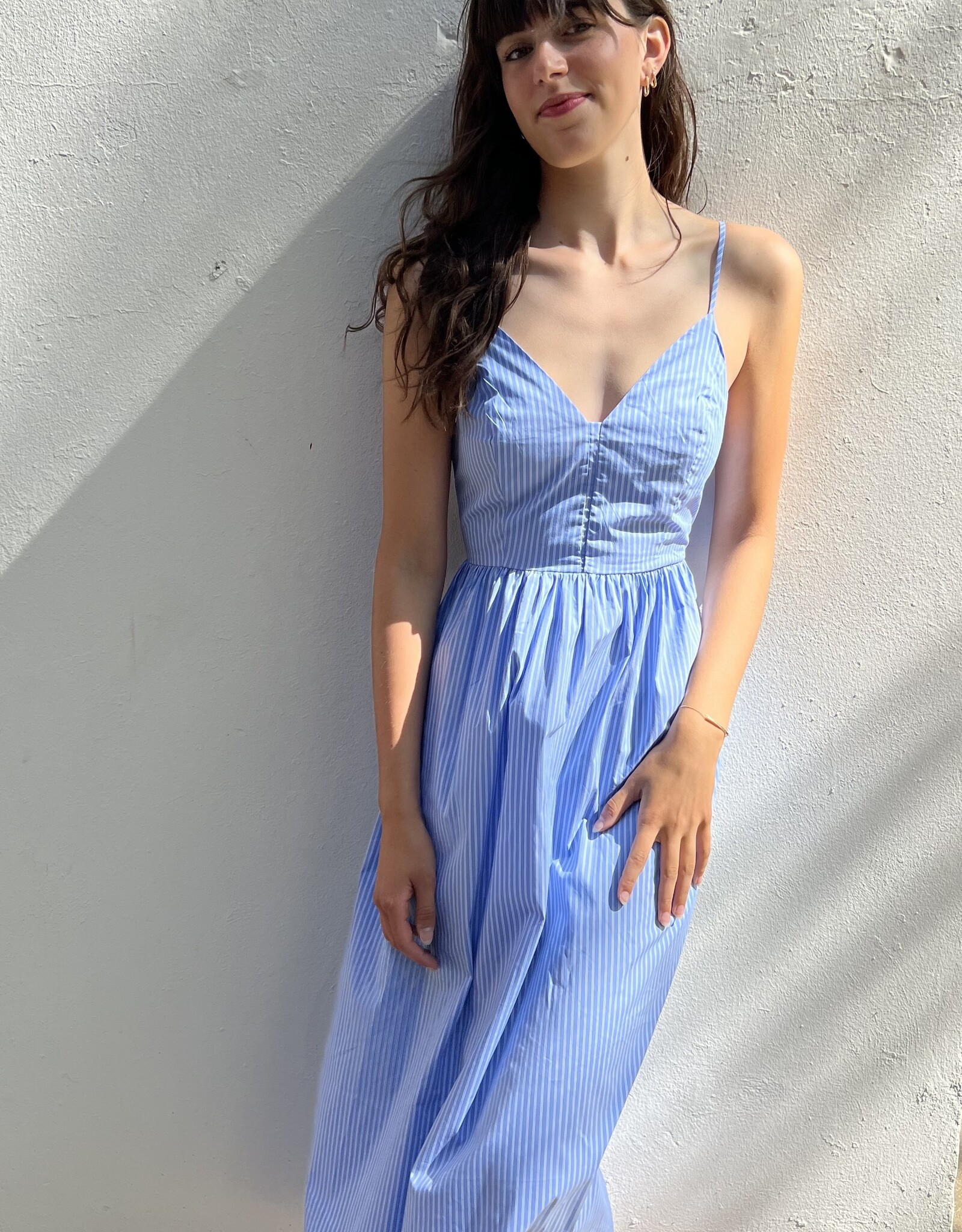 Charlotte Blue Midi Dress