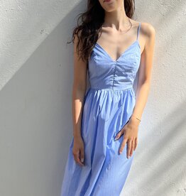 Charlotte Blue Midi Dress