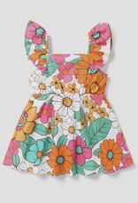 Toddler Floral 70’s Dress