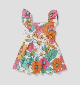 Toddler Floral 70’s Dress