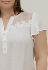 White Lace Blouse