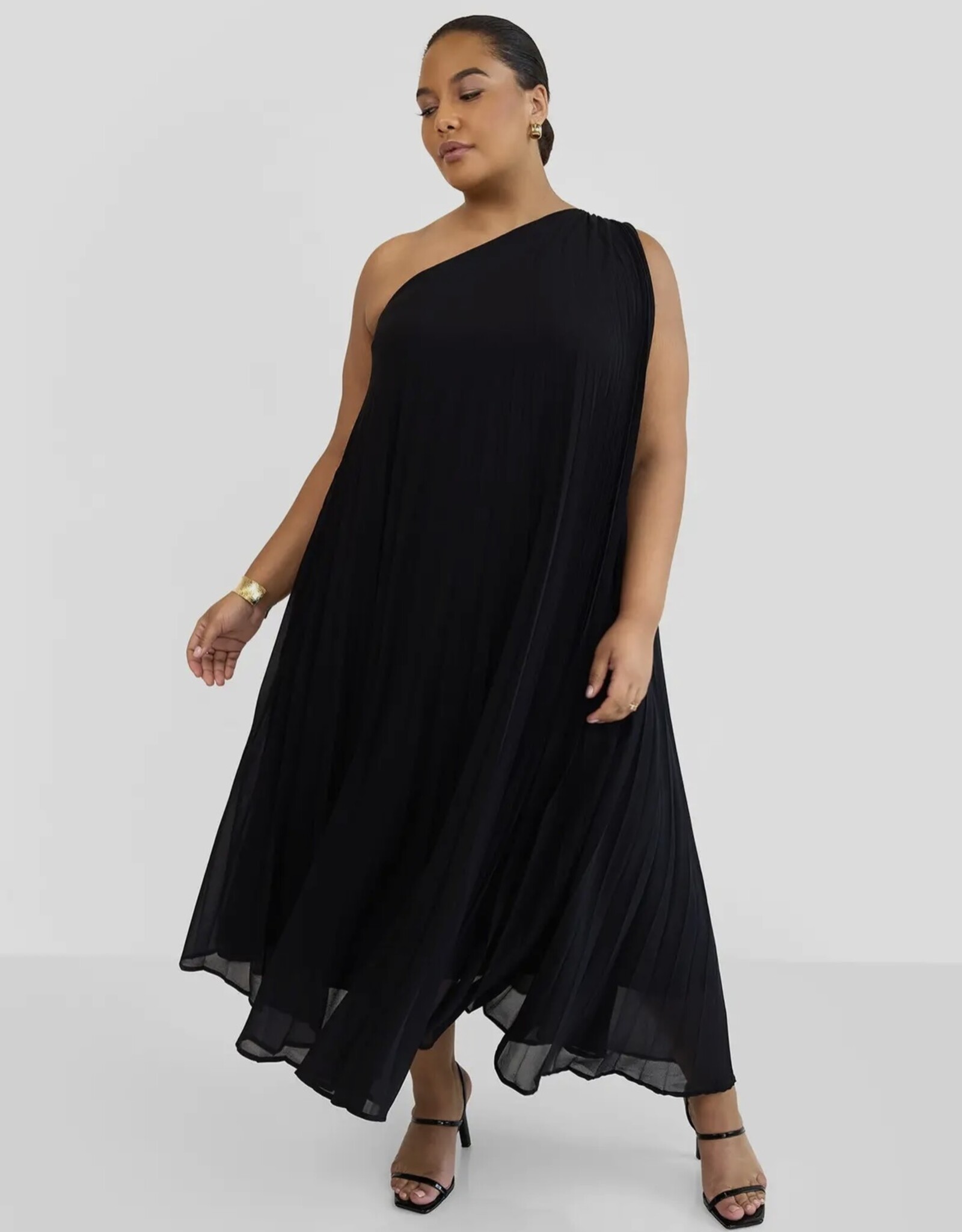 Reddolls Chiffon One Shoulder Maxi