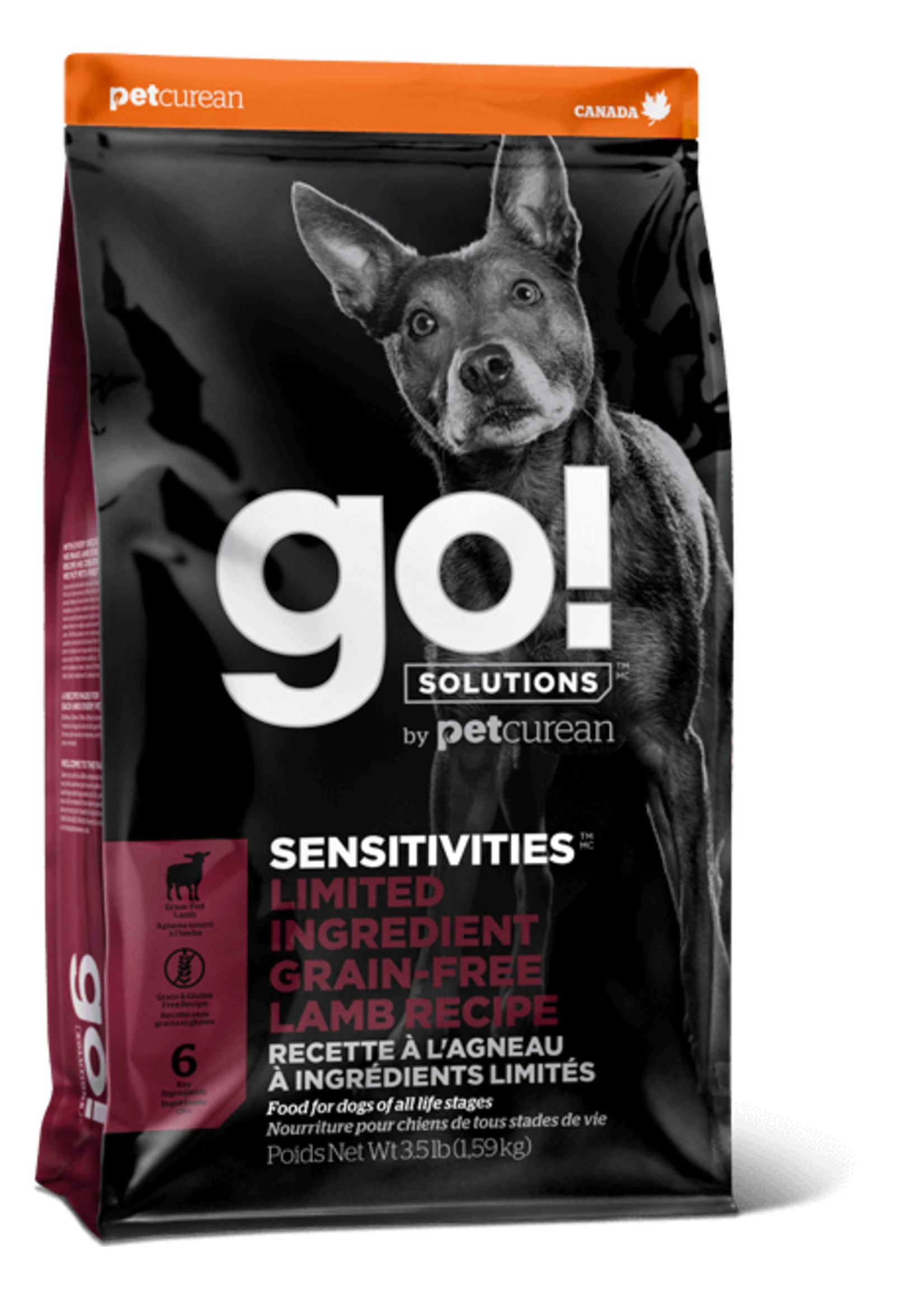 GO! GO! - Sensitive LID GF Lamb Dog