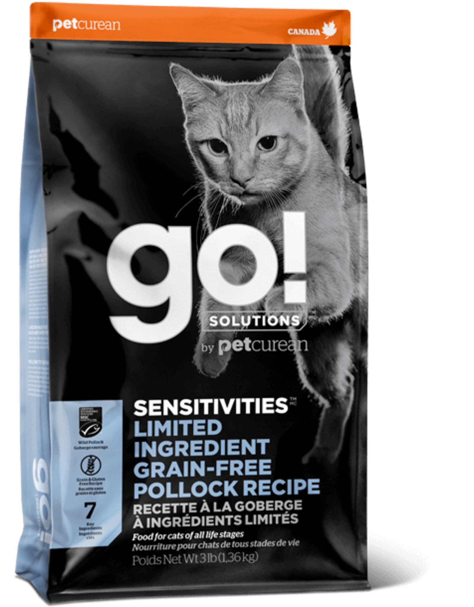GO! GO! - Sensitive LID GF Pollock Cat