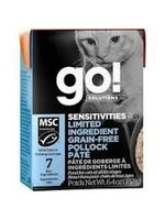 GO! Go! - Sensitive LID GF Pollock Pate Cat 6.4oz