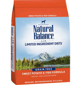 Natural Balance Natural Balance - LID Salmon & Sweet Potato Adult Dog