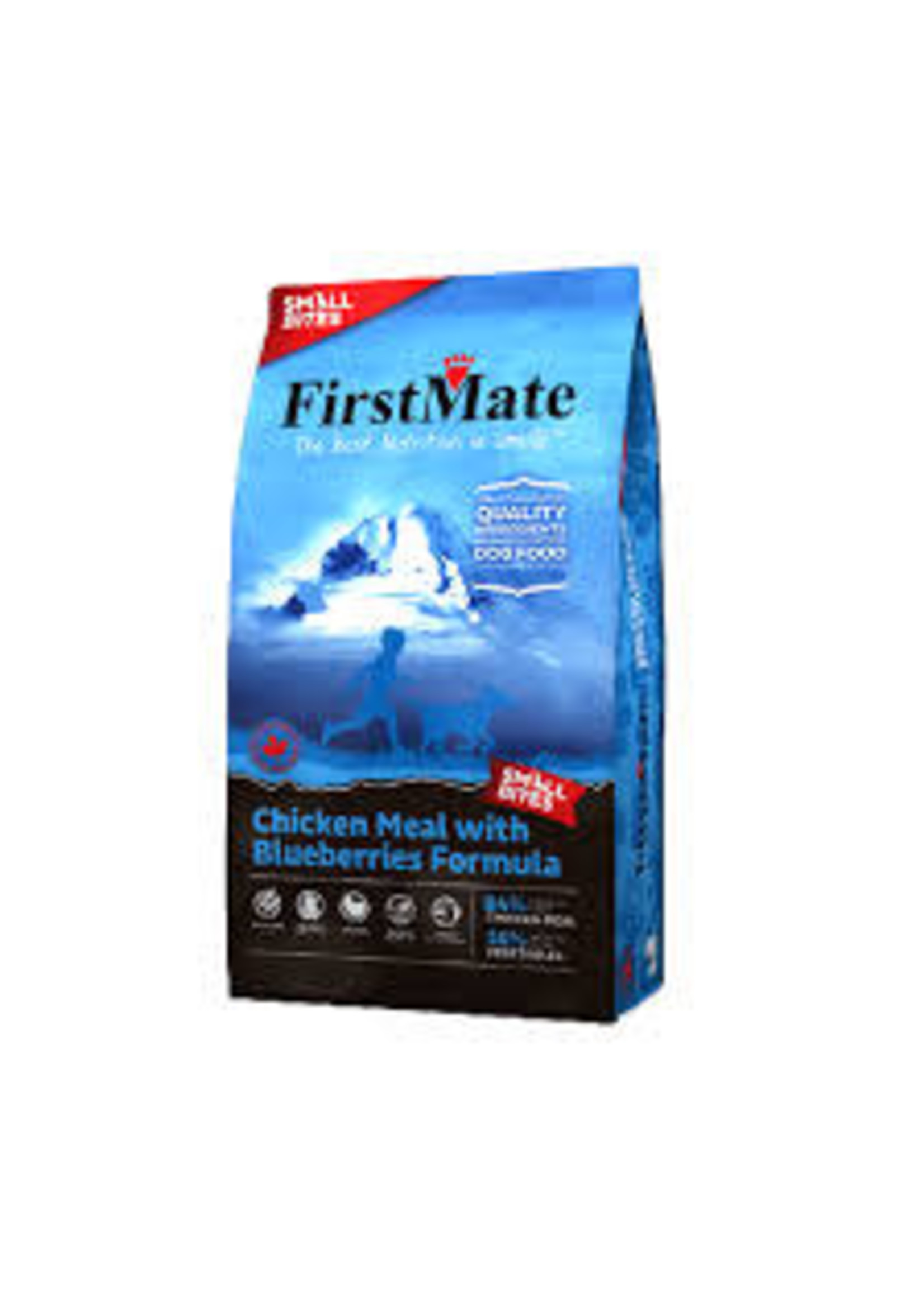 FirstMate FirstMate - LID GF Chicken Blueberries Small Bites Dog