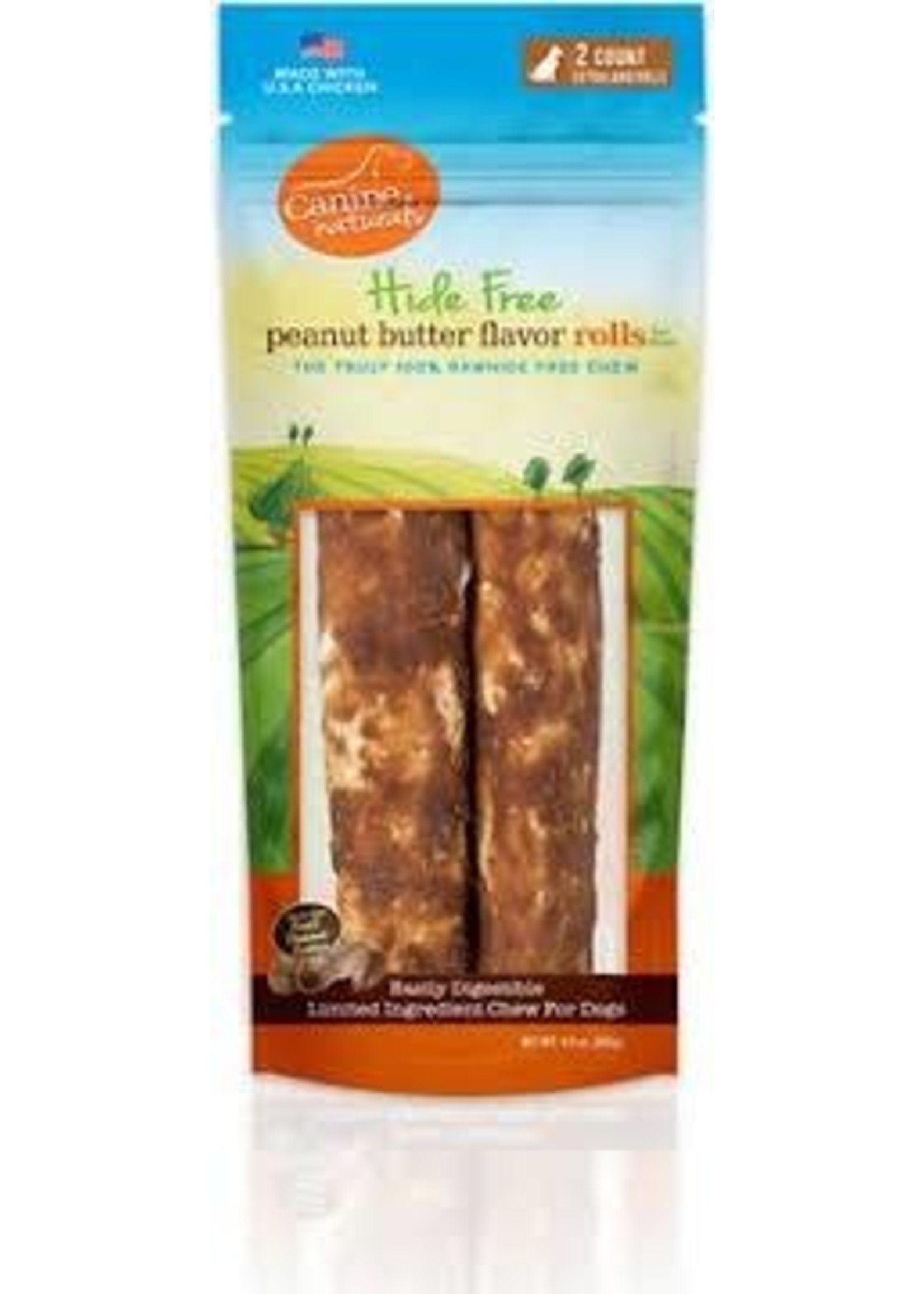 Canine Naturals Canine Naturals Hide - Free Peanut Butter Rolls