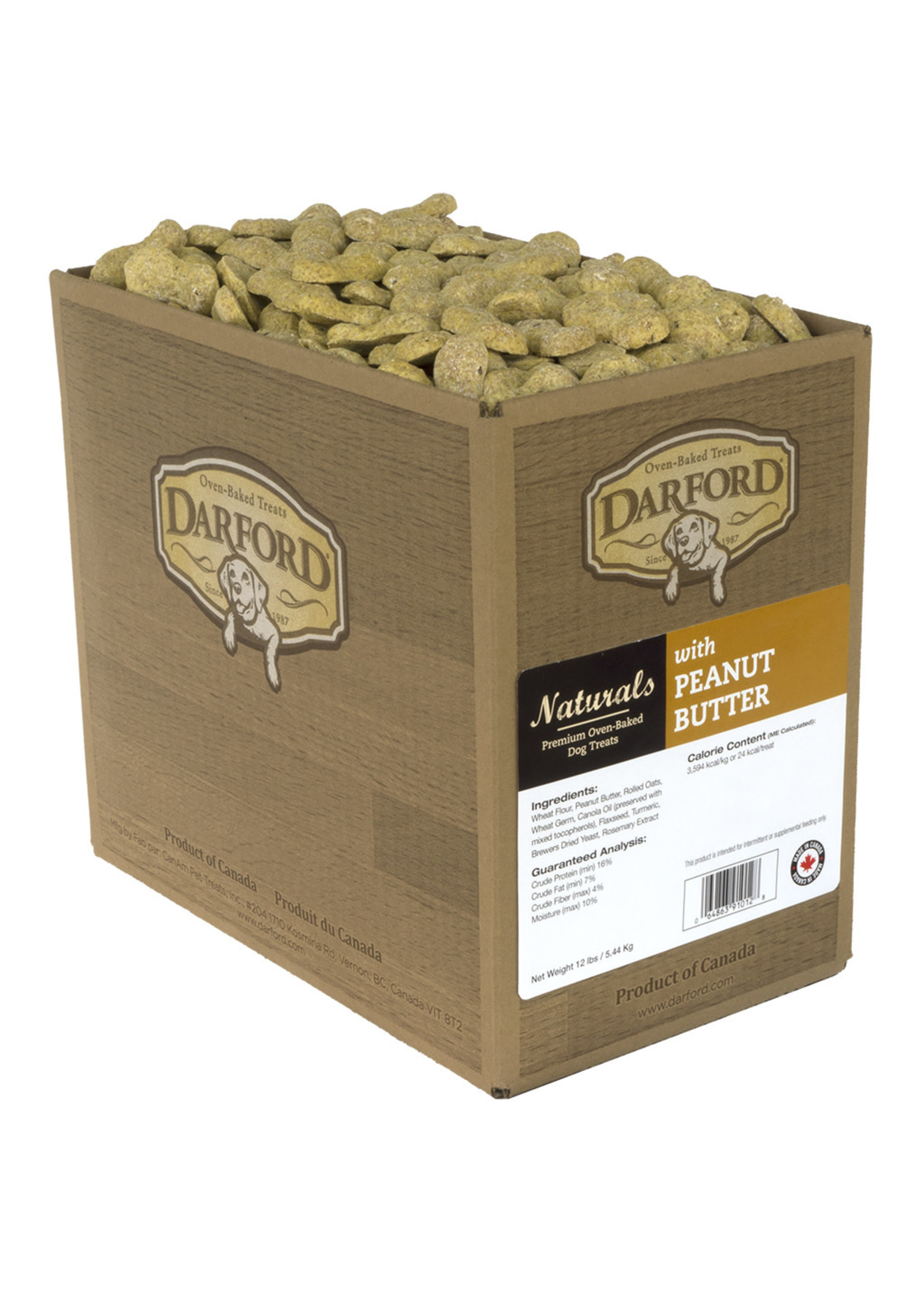 Darford Darford - Naturals Peanut Butter (per ounce)