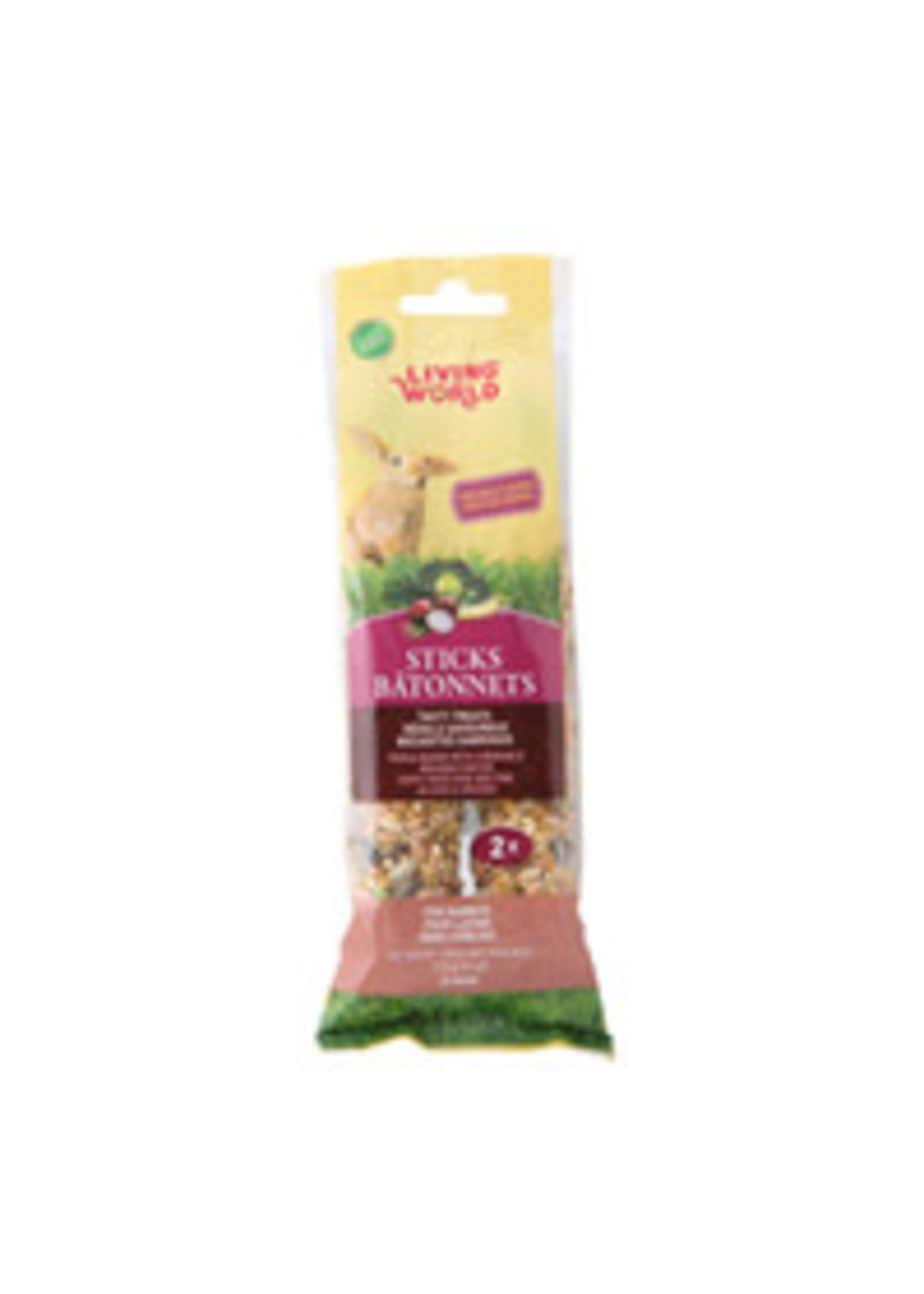 Living World Living World - Rabbit Snack 2pk 112g