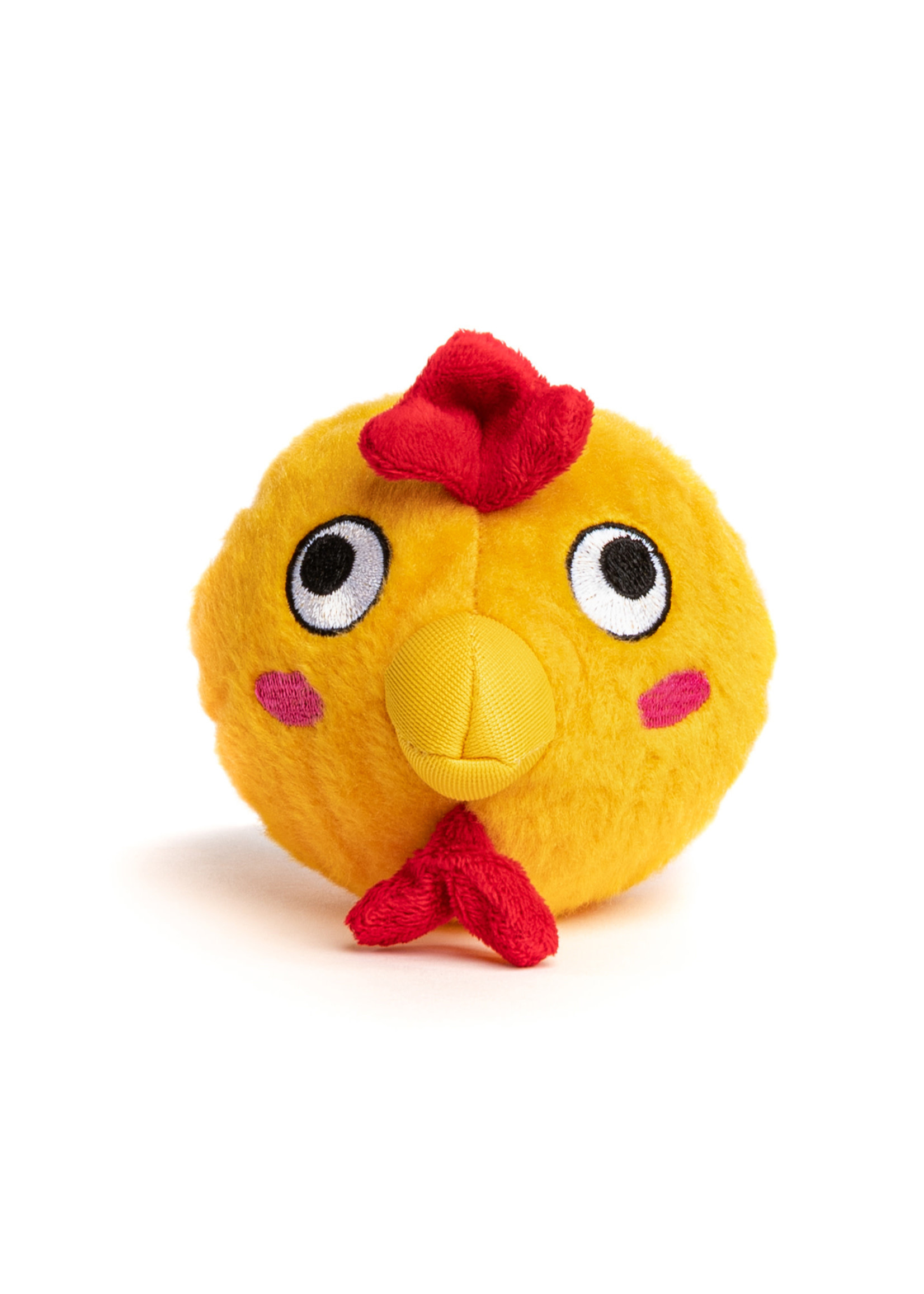 Fabdog Fabdog - Faball Squeakey Dog Toy Chicken