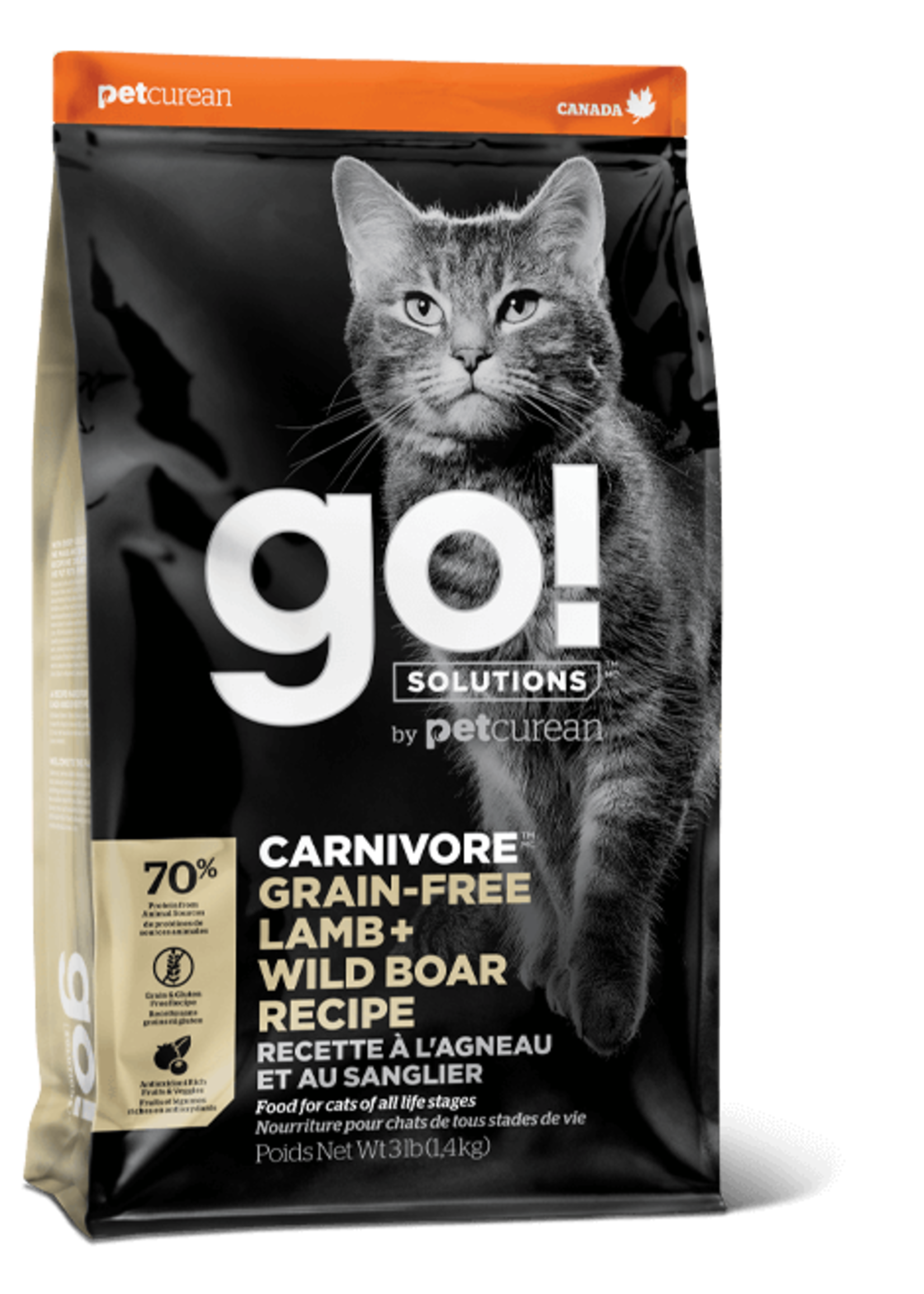 GO! GO! - Carnivore Lamb & Wild Boar Cat