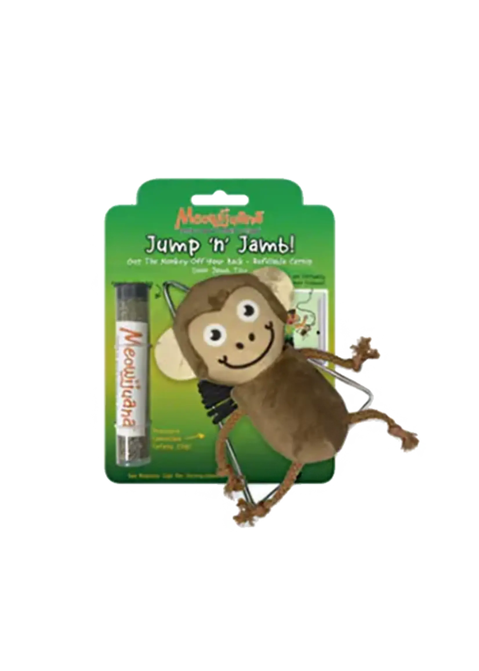 Meowijuana Jump n Jamb Get the Monkey off your back