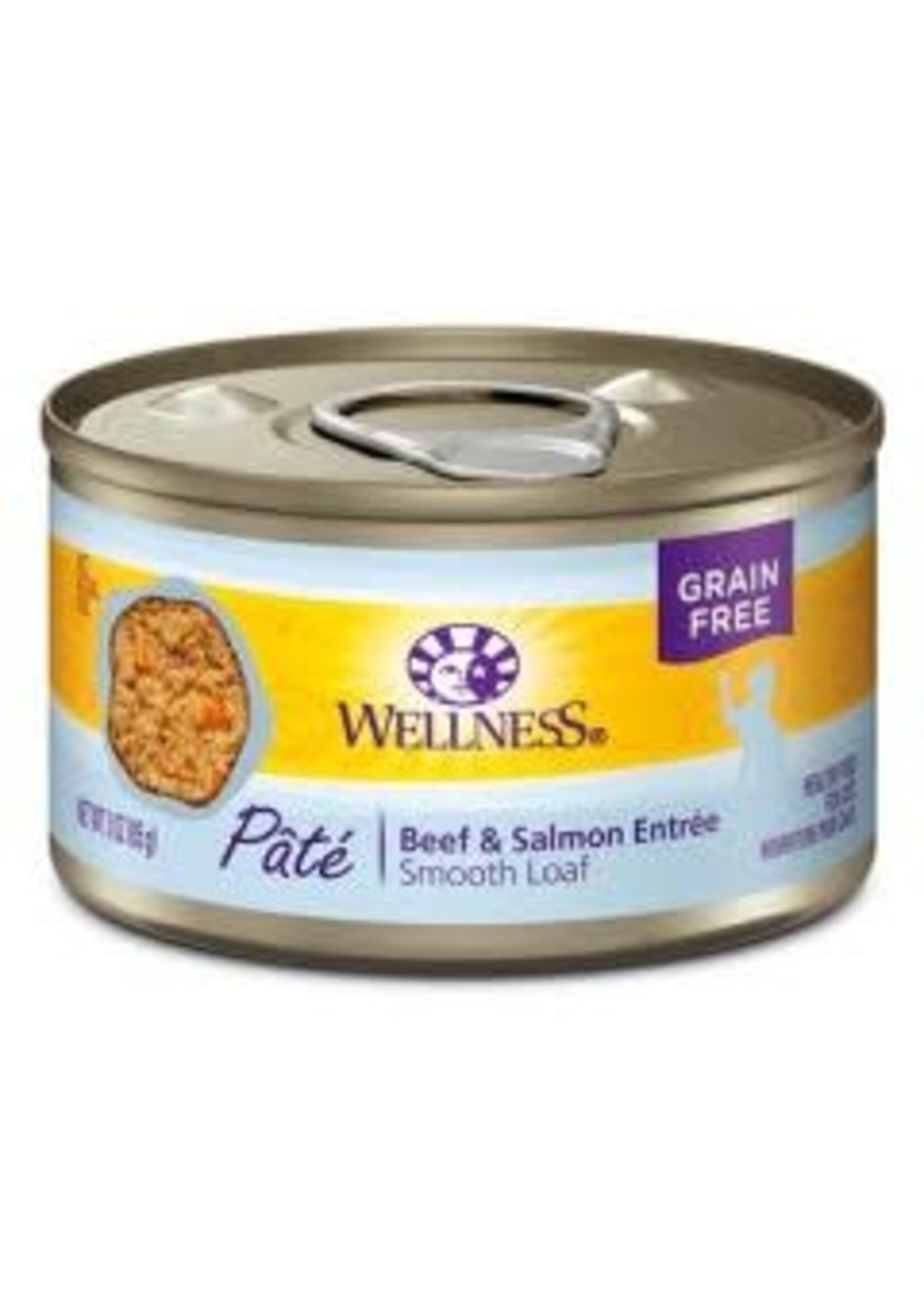 Wellness Wellness - Beef & Salmon Pate 3oz Cat  3oz