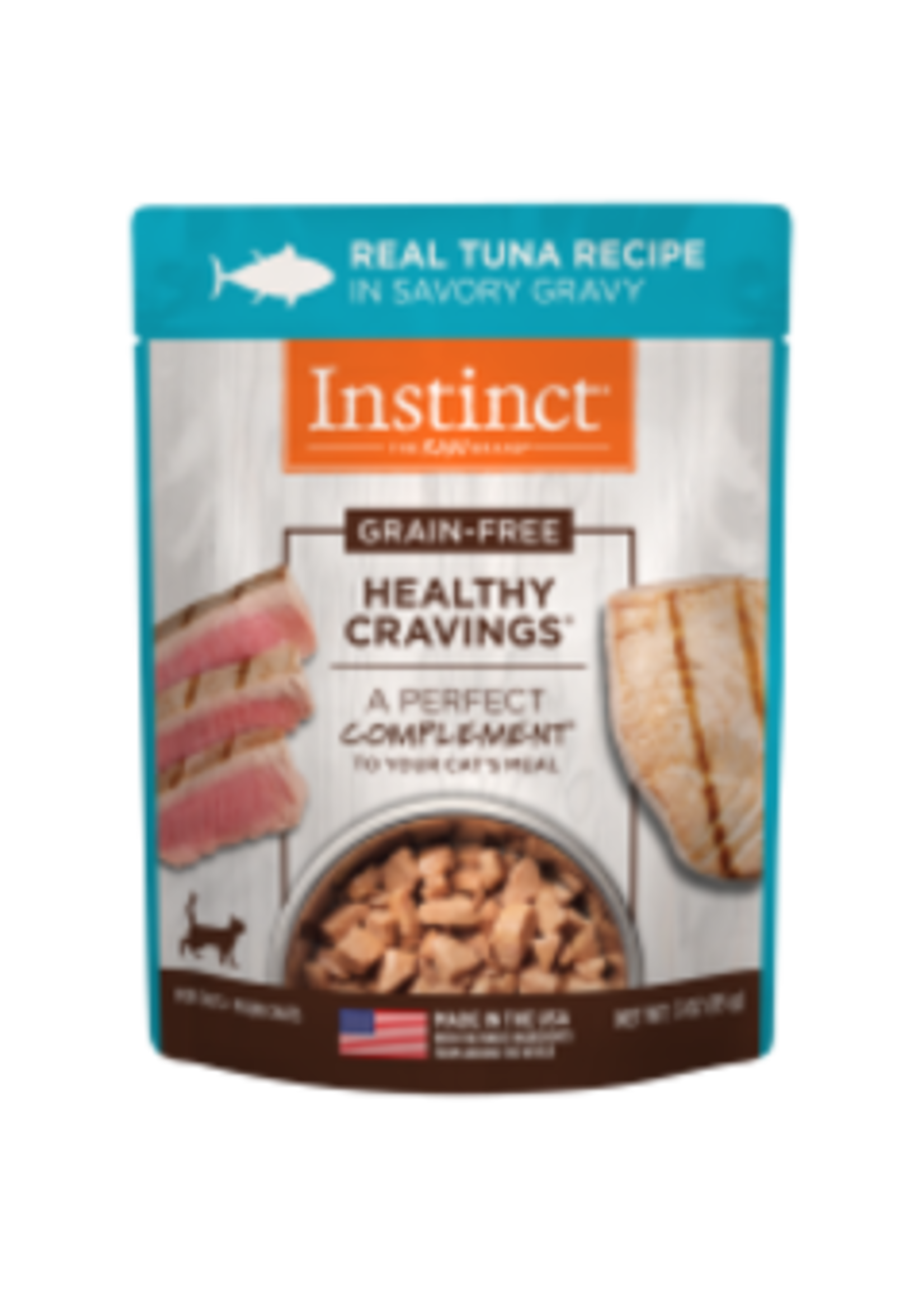 Instinct Instinct - Healthy Cravings GF Pouches Tuna Cat 3oz