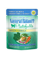 Natural Balance Natural Balance - Indoor Turkey Salmon Chicken in Gravy Cat 3oz