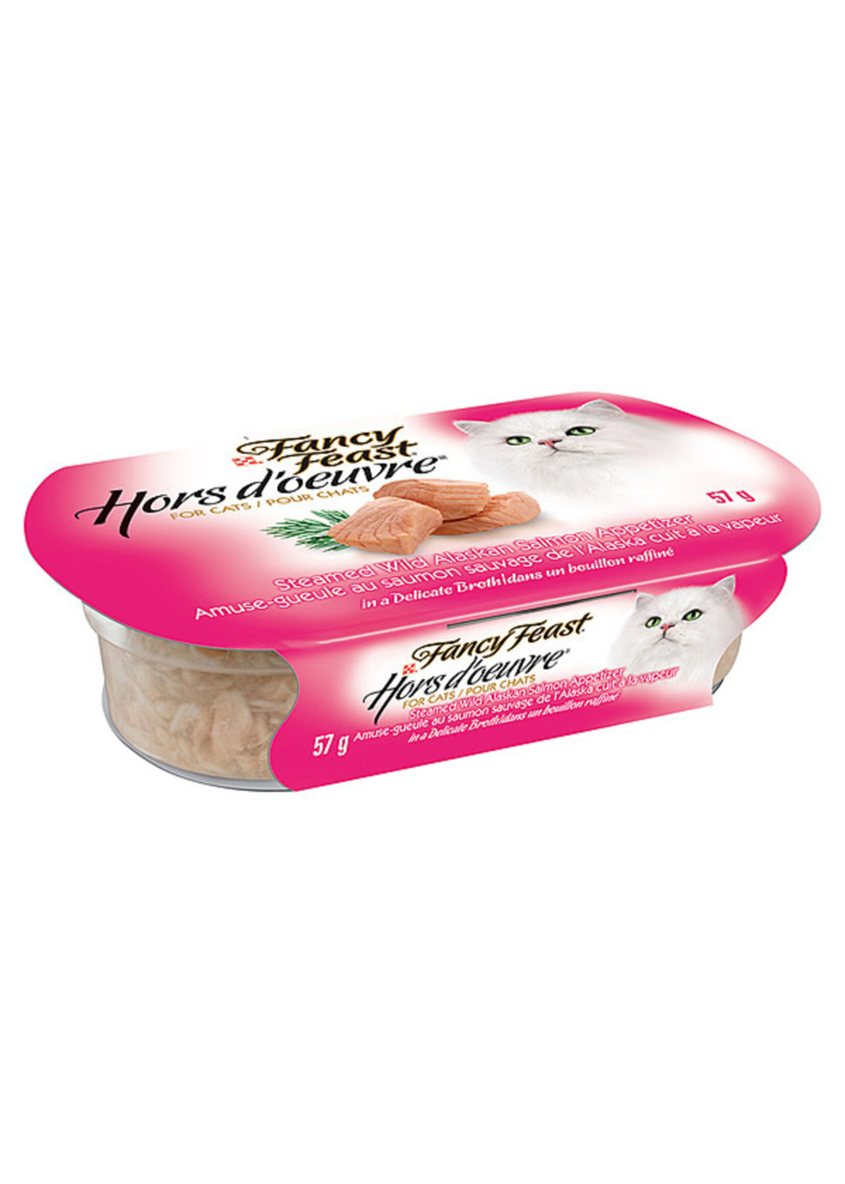 Purina Purina - Hors D'oeuvre Wild Alasken Salmon Broth Cat 57g