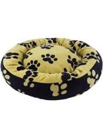 Unleashed Unleashed - Donut Bed Paw Print 20"