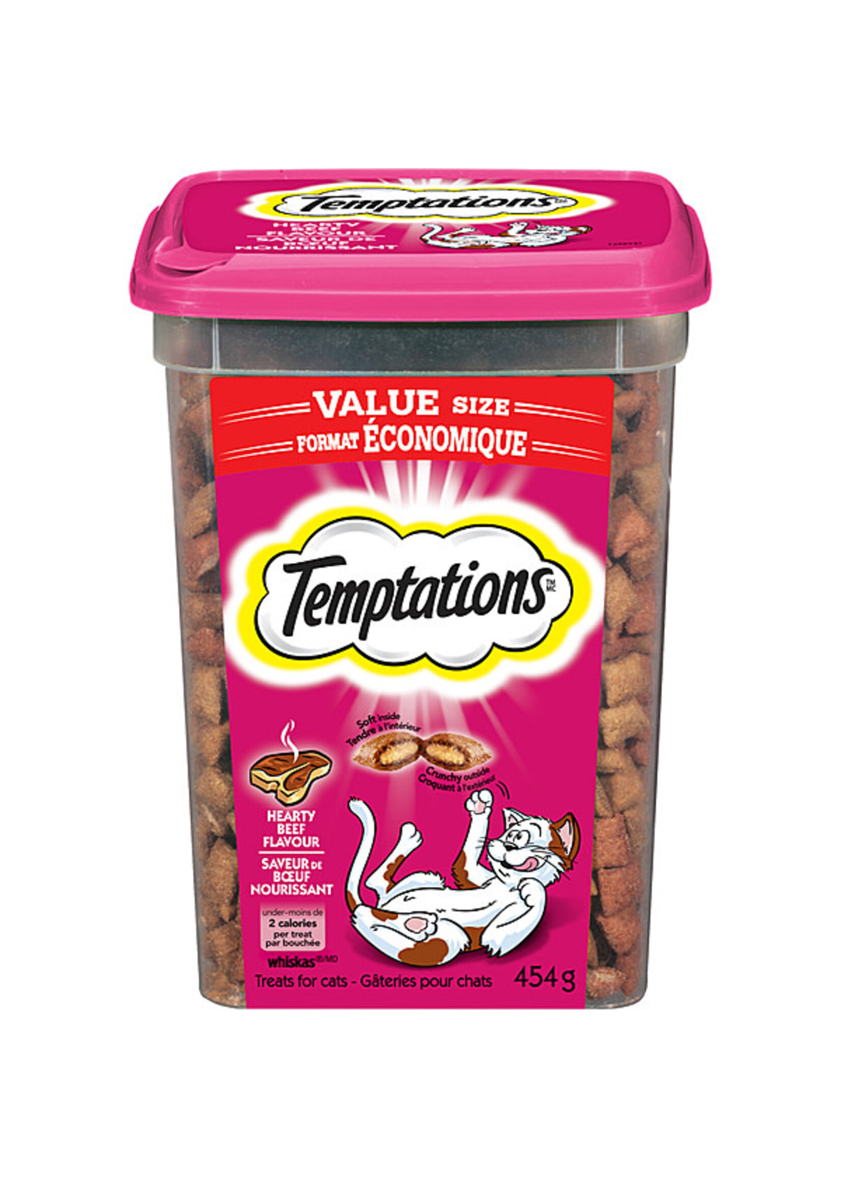 Temptations Temptations - Beef Tub 454g