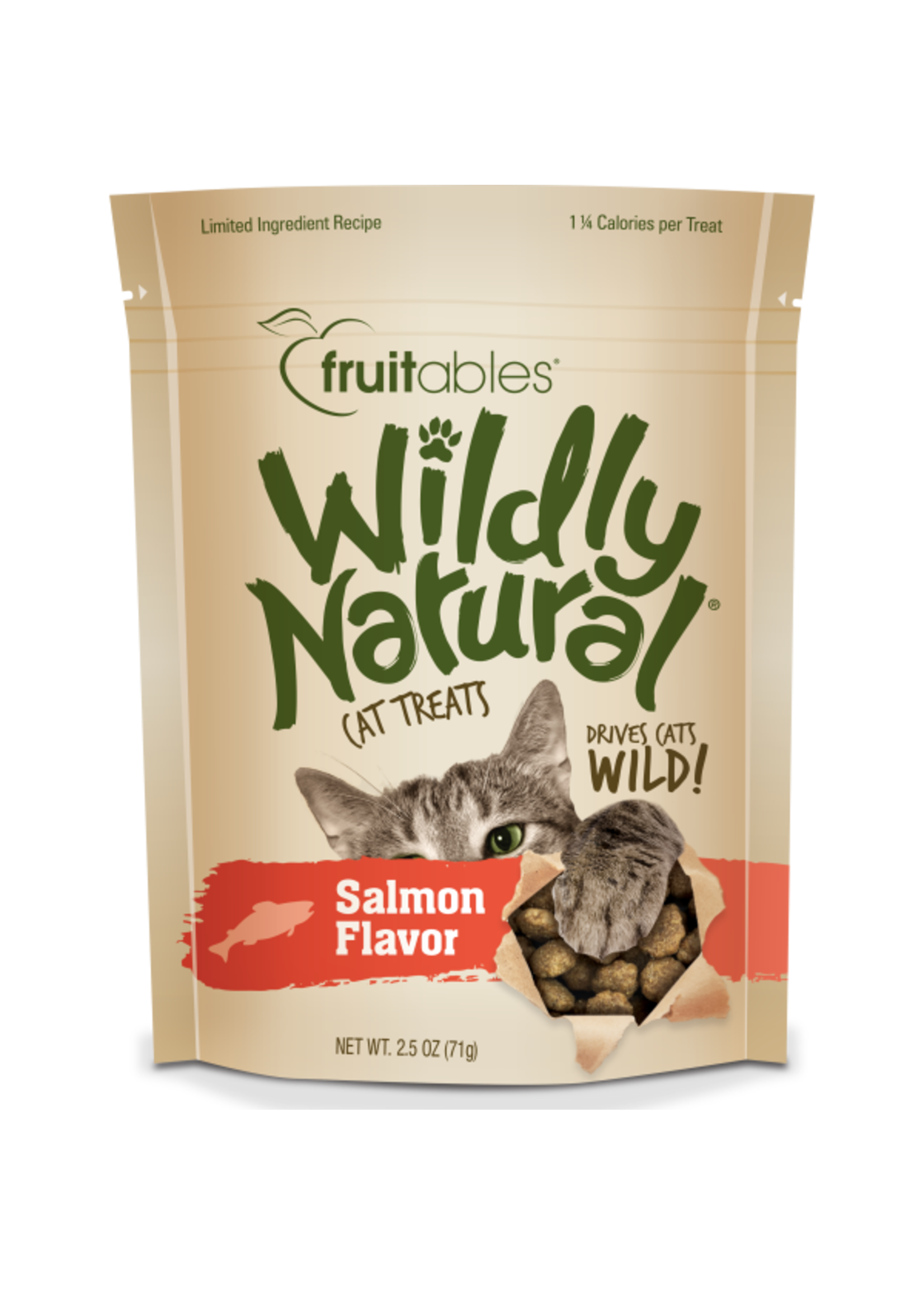 Wildly Natural Wildly Natural - Cat Treats Salmon 71g