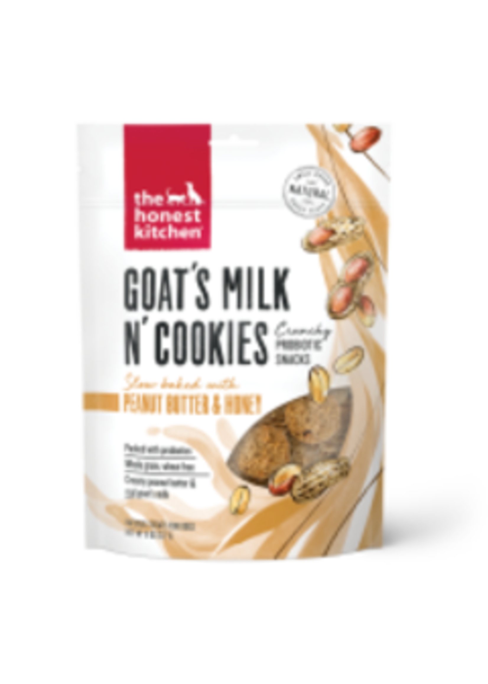 Honest Kitchen The Honest Kitchen - Goat's Milk N' Cookies w/ Peanut Butter & Honey Dog 8oz