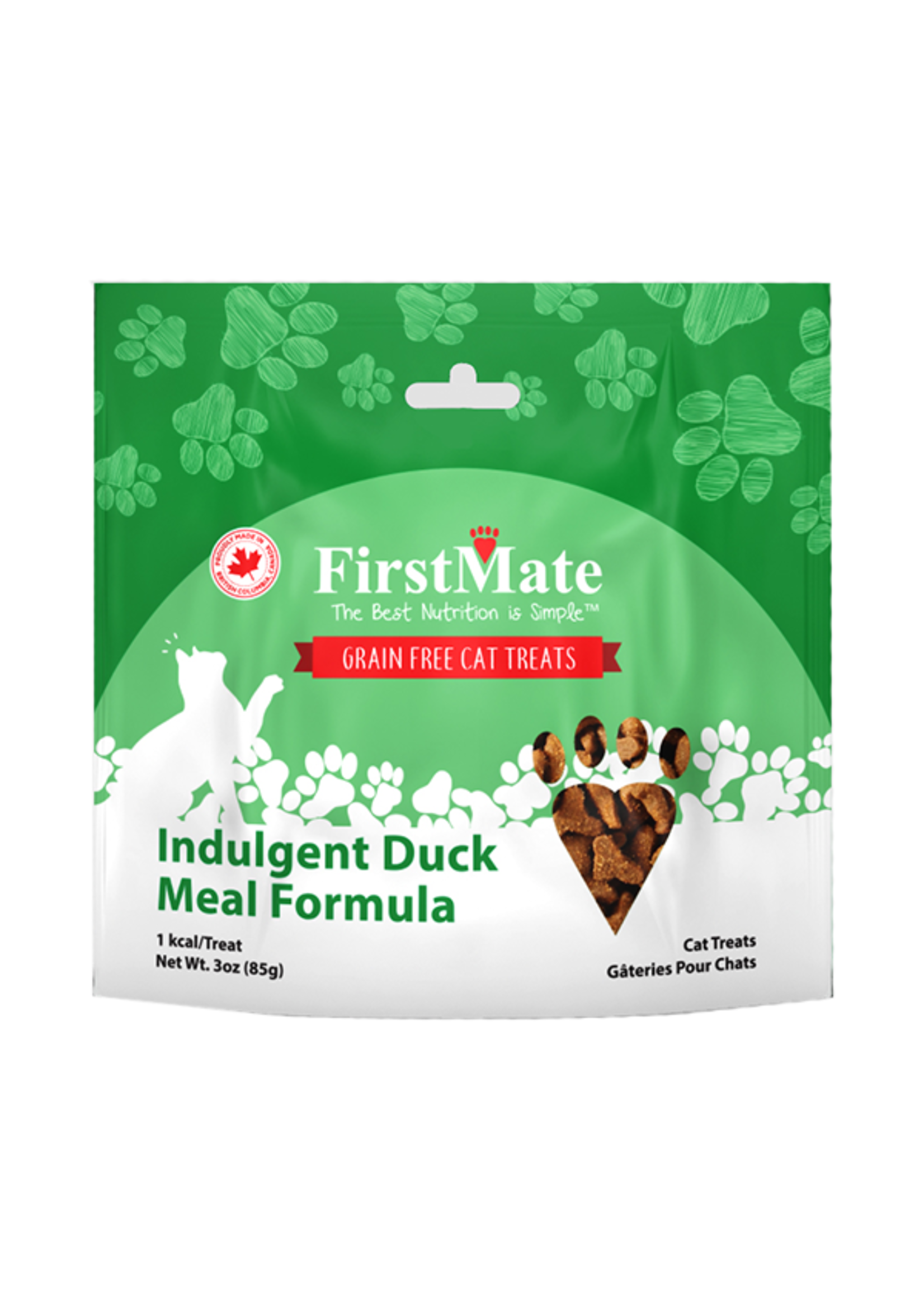 FirstMate Firstmate - Indulgent Duck Treat Cat 3oz