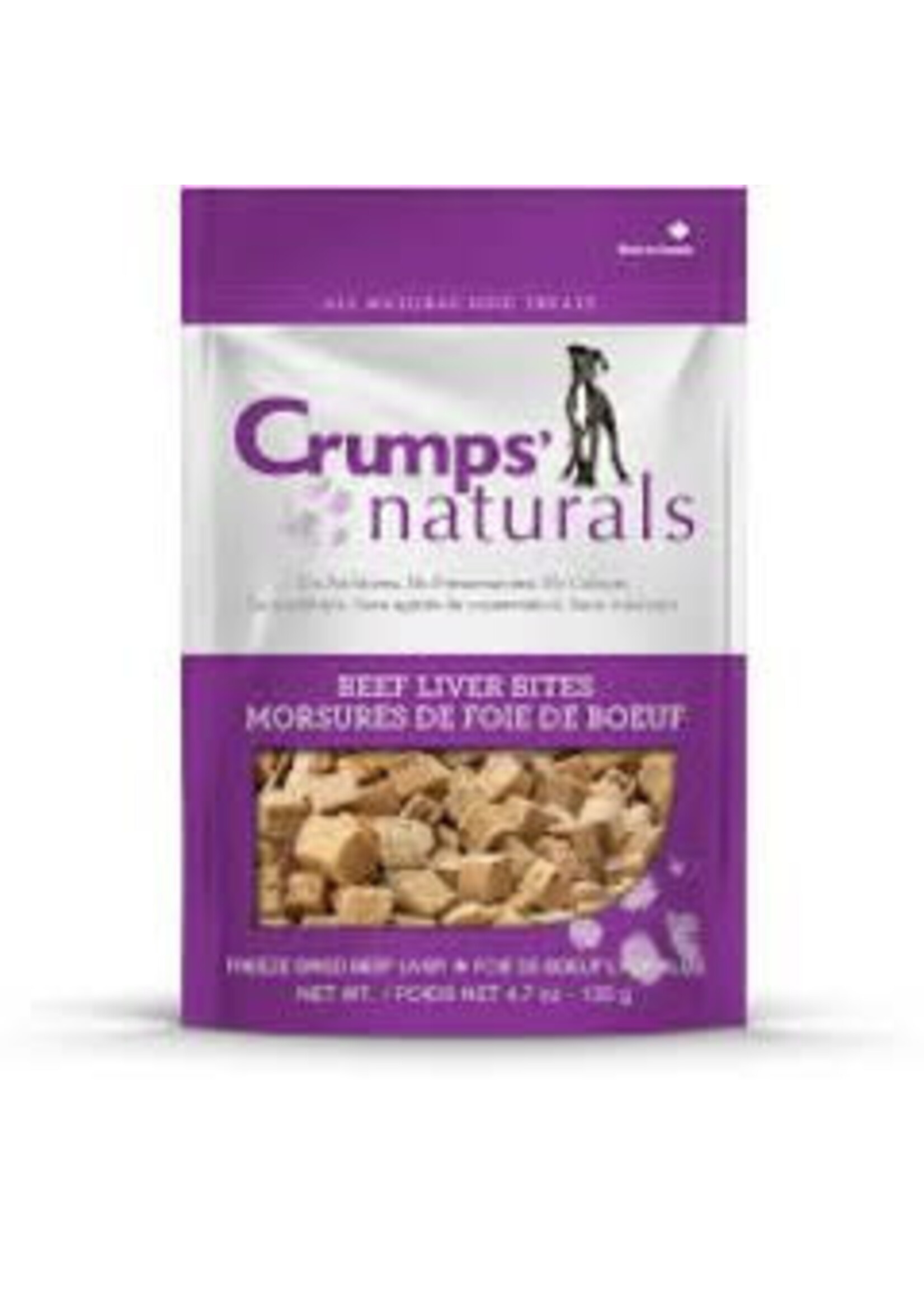 Crumps' Naturals Crumps Naturals - Beef Liver Bites 4.7oz