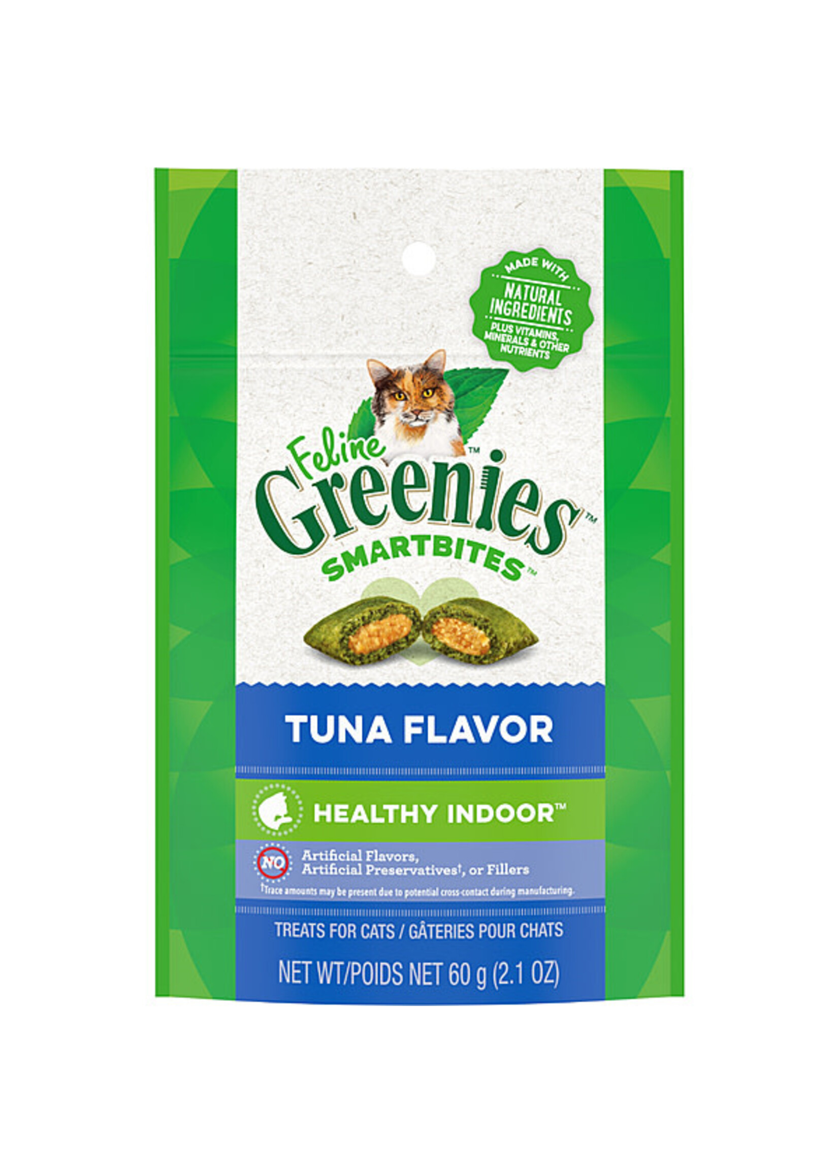 Greenies Greenies - Smartbites Healthy Indoor Tuna 2.1oz