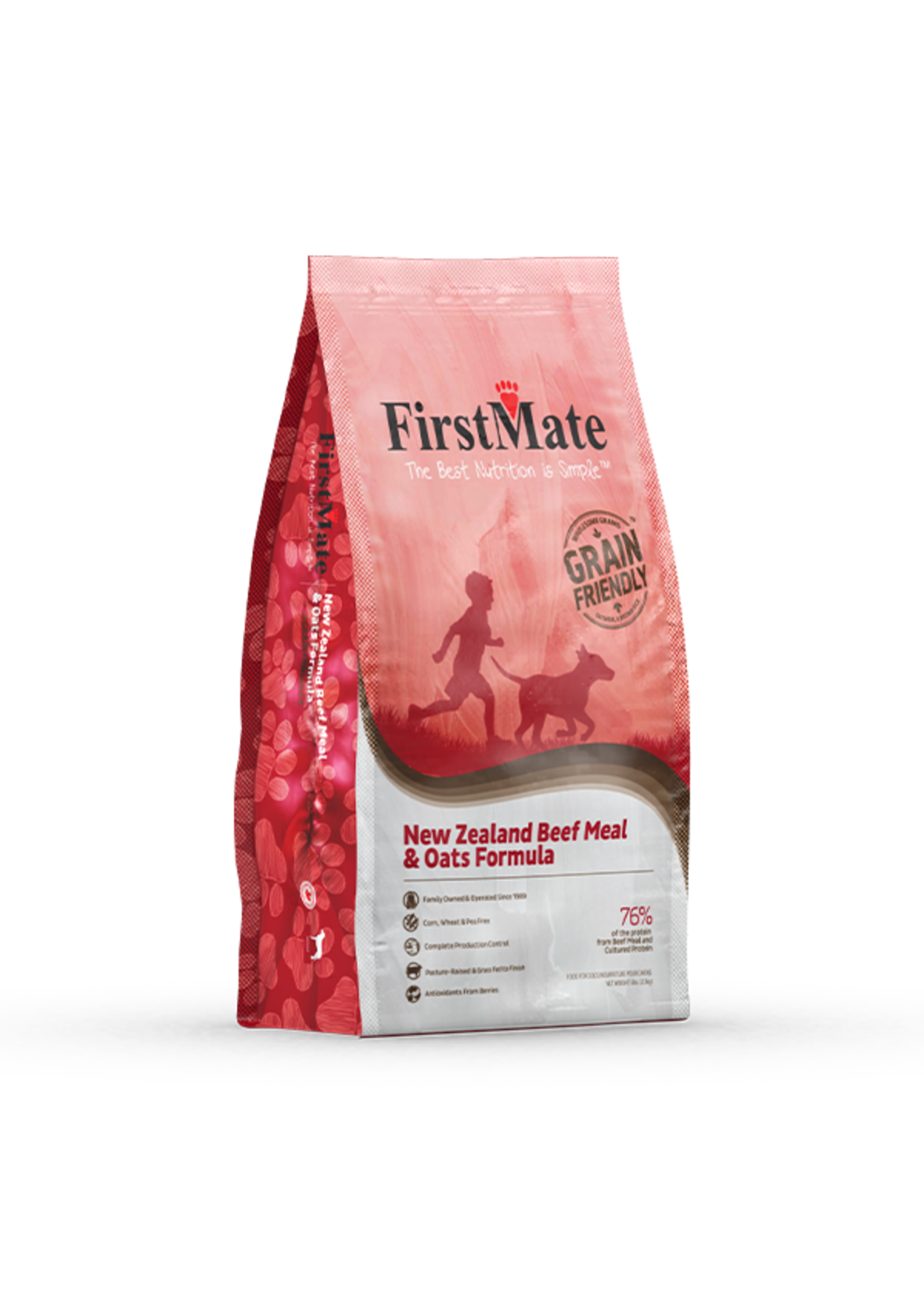 FirstMate Firstmate - GFriendly New Zealand Beef & Oat Dog