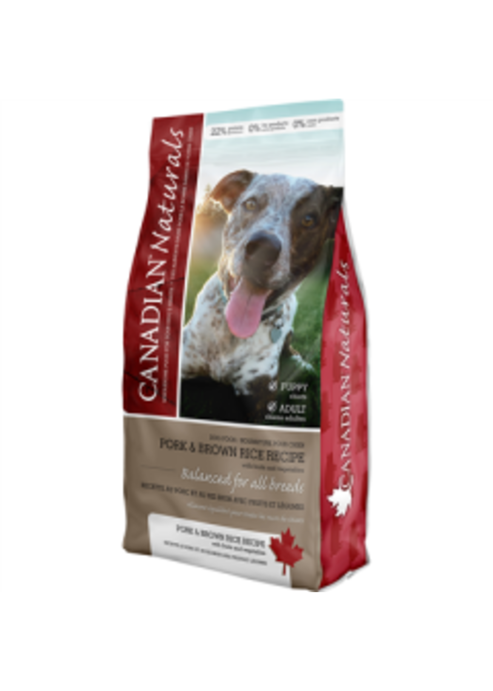 Canadian Naturals Canadian Naturals - Pork & Brown Rice Dog