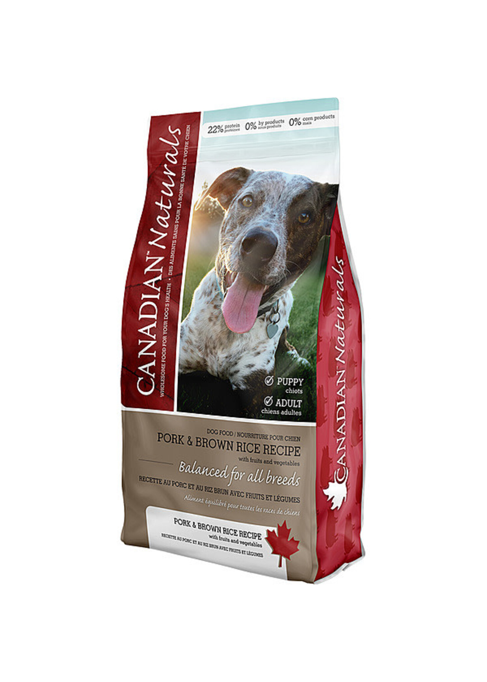Canadian Naturals Canadian Naturals - Pork & Brown Rice Dog