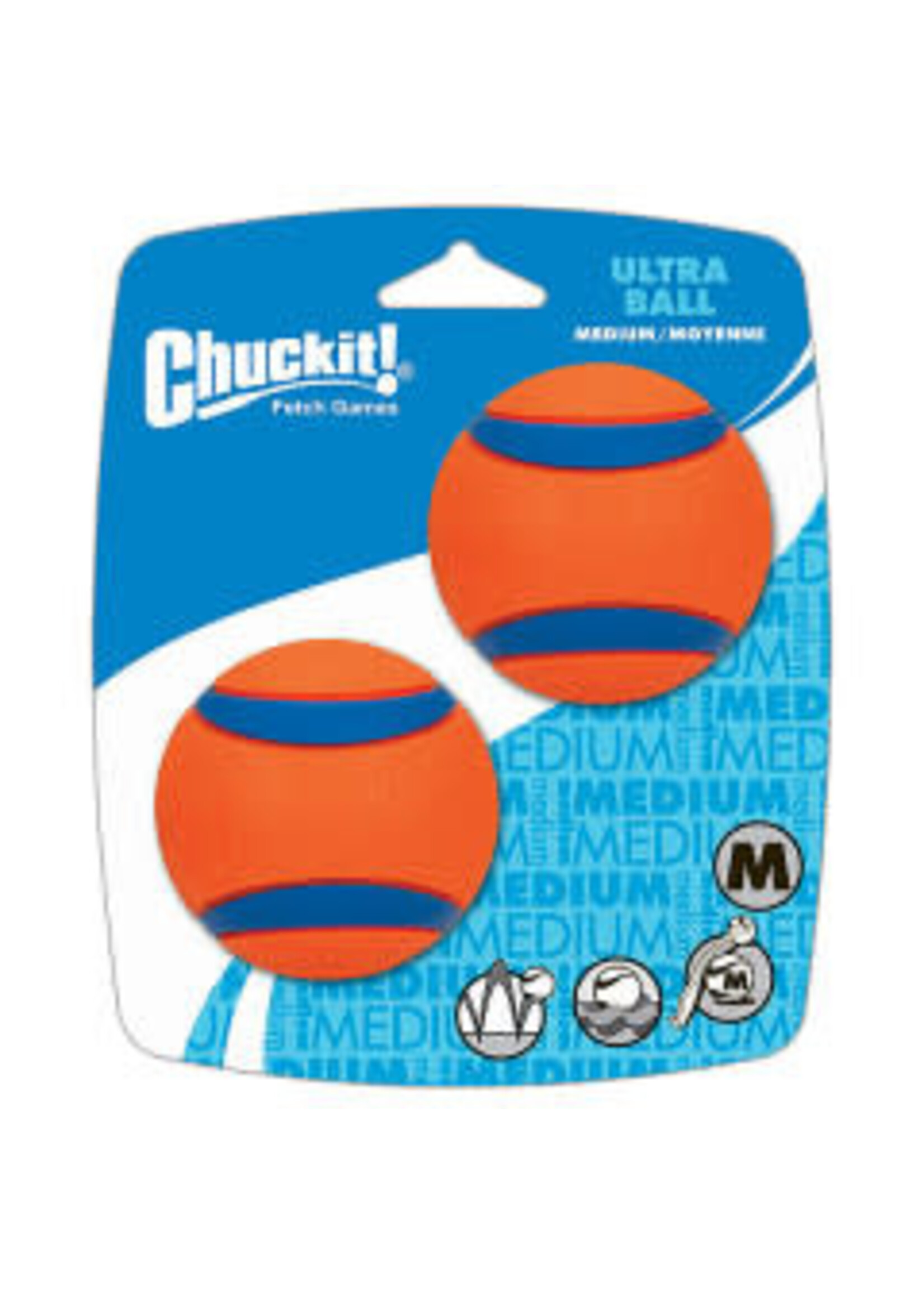 Chuck It! Chuck It! - Ultra Ball (Floats) 2pk Medium