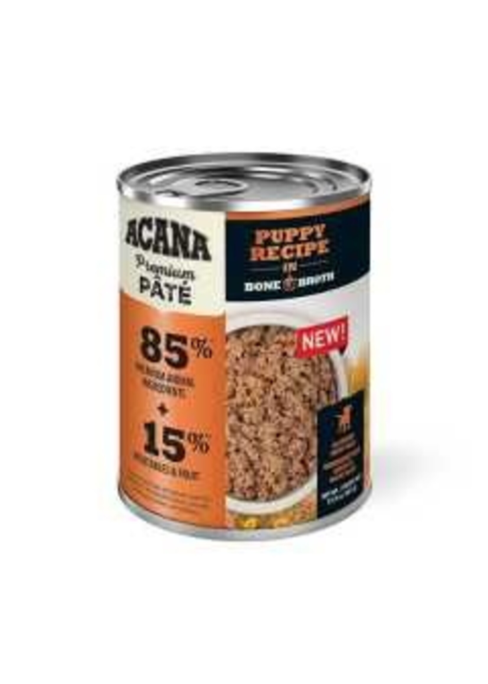 Acana Acana Premium Chunks Wet Dog Food - Puppy Recipe in Bone Broth 363g