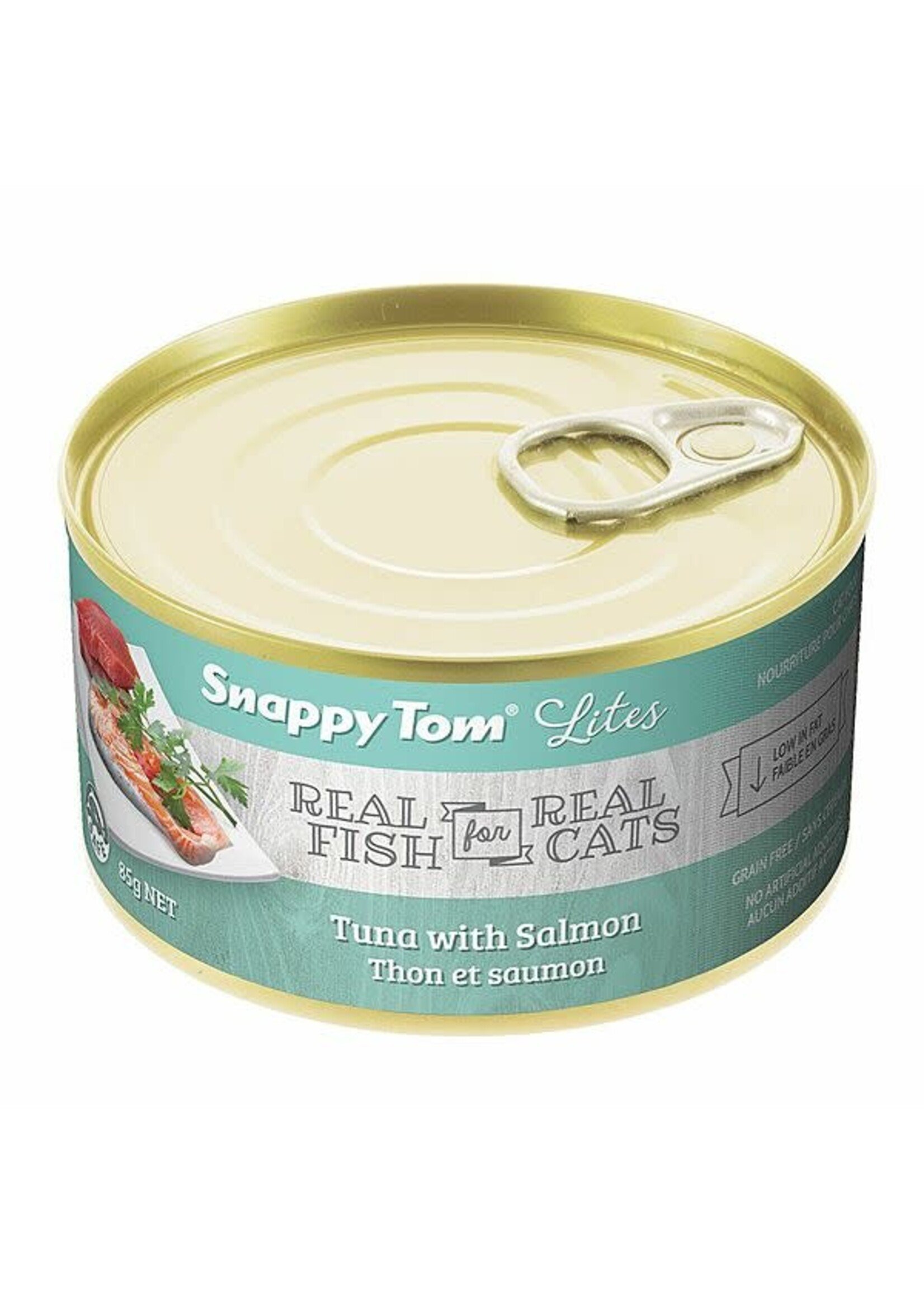Snappy Tom Snappy Tom - Tuna with Salmon 156g Cat